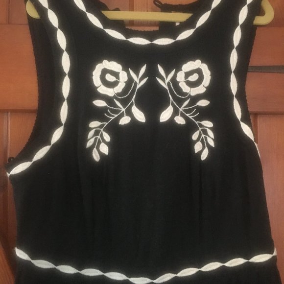 Free People**Size 4**Birds of a Feather Black Dress**Never Worn!!! - Picture 6 of 7
